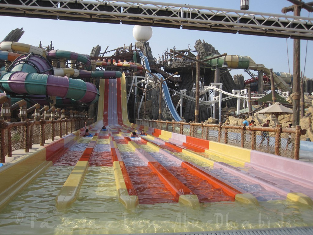 Nicht nur für Kinder ein tolles Erlebnis: Die Yas Waterworld rockt!