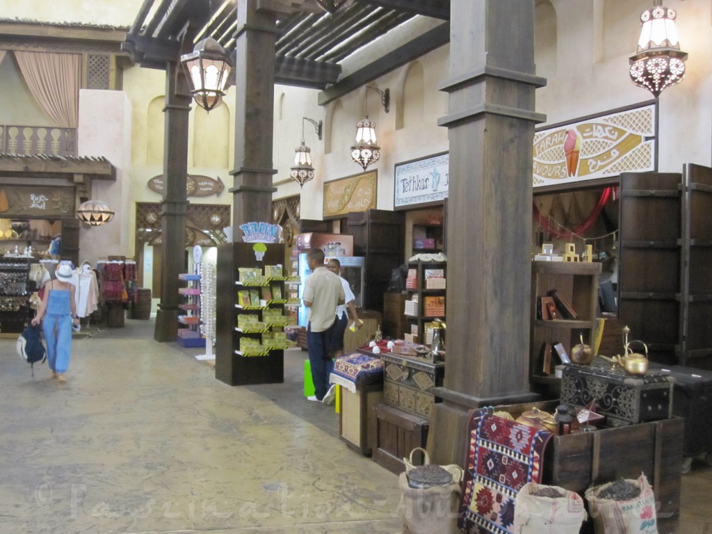 Foyer der Waterworld - hier befinden sich die Shops, Umkleiden und die Handtuchausgabe