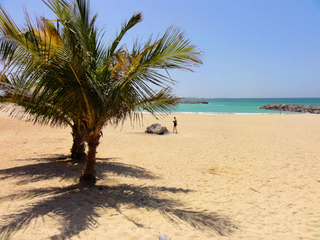 Baden gehen ohne viel Trubel: Das geht am Al Mamzar Beach in Dubai