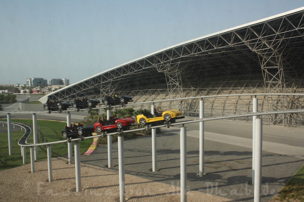 Spaß für Achterbahn-Fans in Abu Dhabi, wenn auch nichts Weltbewegendes