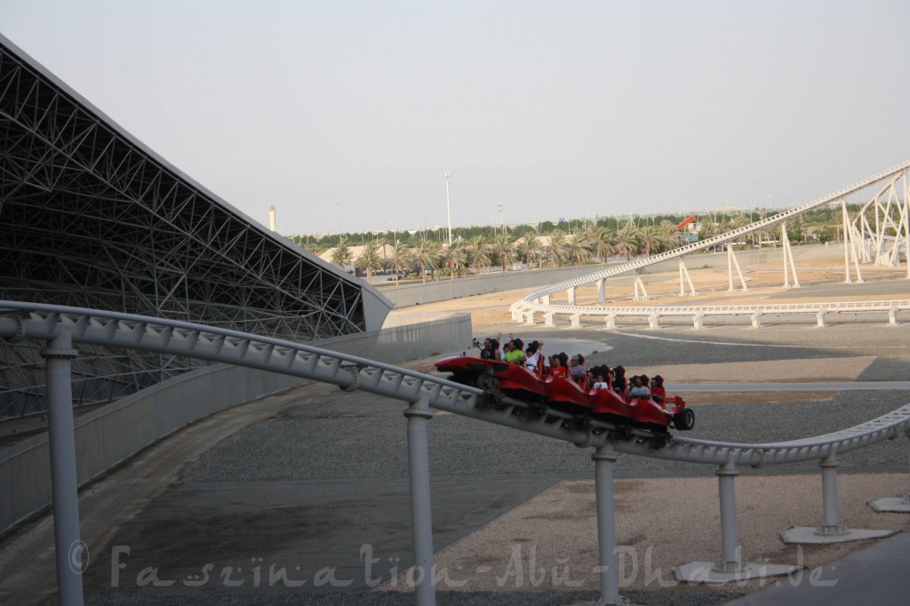 Die ersten Sekunden in der Formula Rossa bescheren Euch ein unbeschreiliches Gefühl